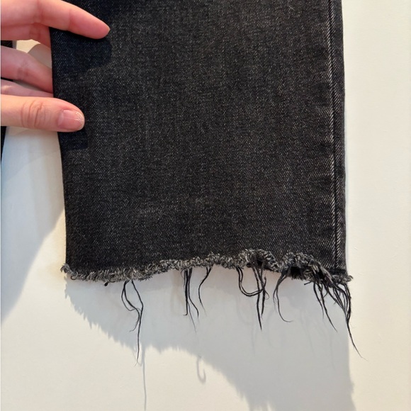 Abercrombie and Fitch Ultra High Rise Ankle Straight Jeans - Picture 3 of 5